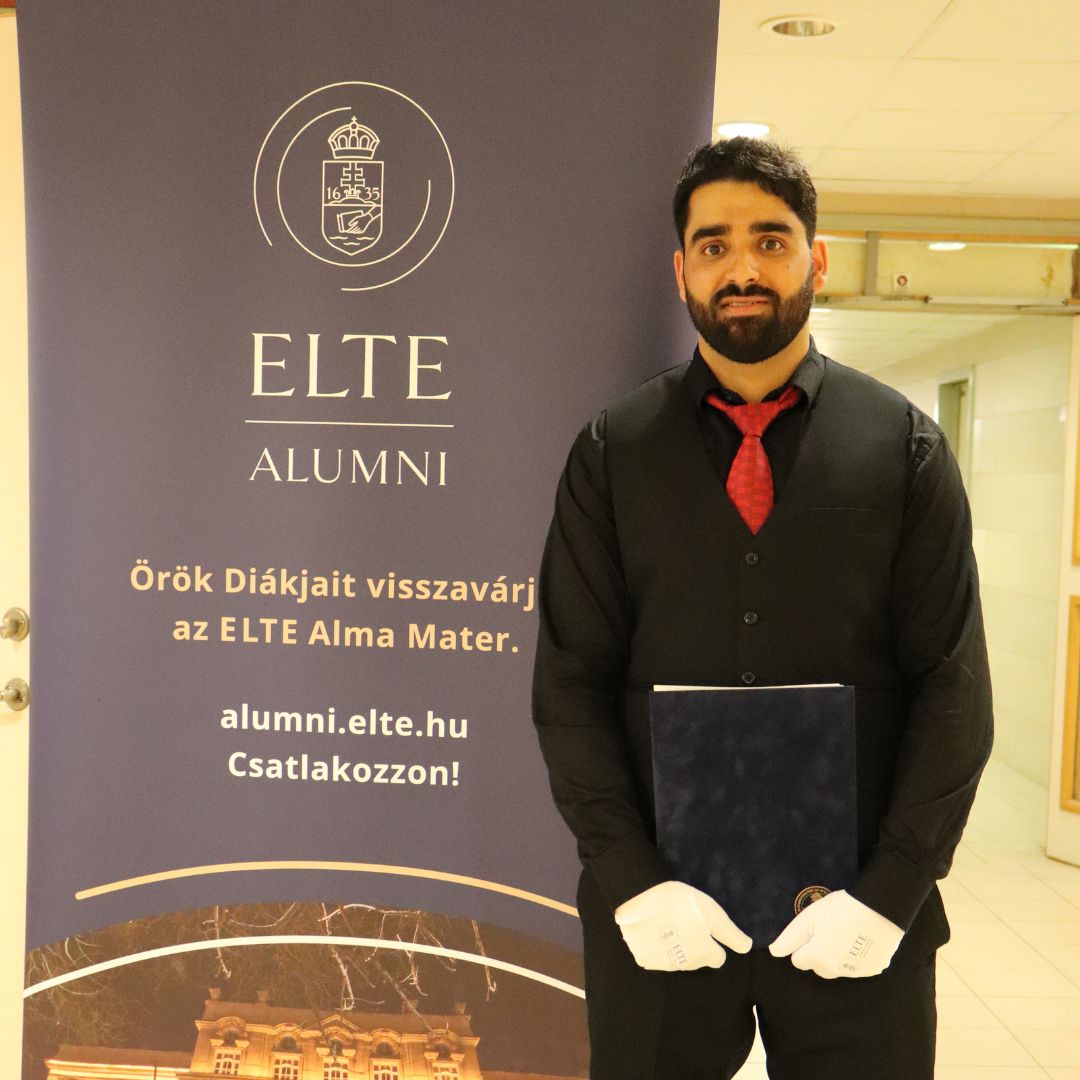 Muneeb a Stipendium Hungariucum scholarship holder at ELTE